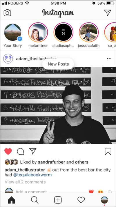 лента в иснтаграм